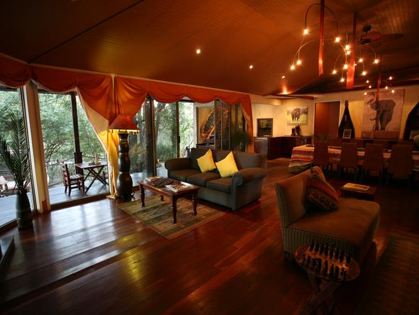 Ntwala Island Lodge - lounge